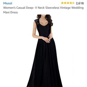 Miusol Evening Maxi Dress